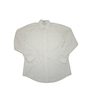 Cambridge Classics Button Down Shirt Ivory 16 Professional Regular Fit